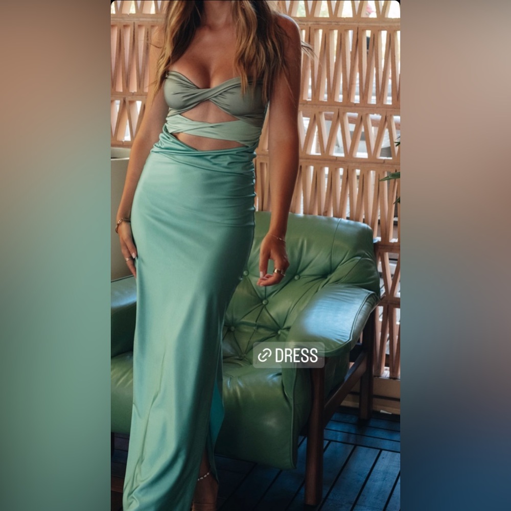 Baobab Ola Maxi Dress in Matcha Mix